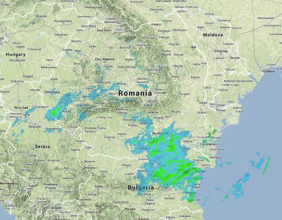 Imaginea Radar De Ultima Ora Precipitatiile Se Apropie De Zona